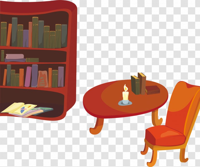 Table Chair - Designer - Vector Hand-painted Tables And Chairs Transparent PNG