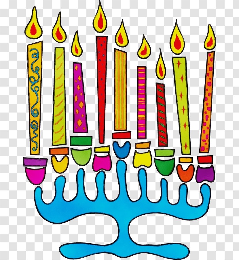 Birthday Watercolor - Judaism - Writing Implement Transparent PNG