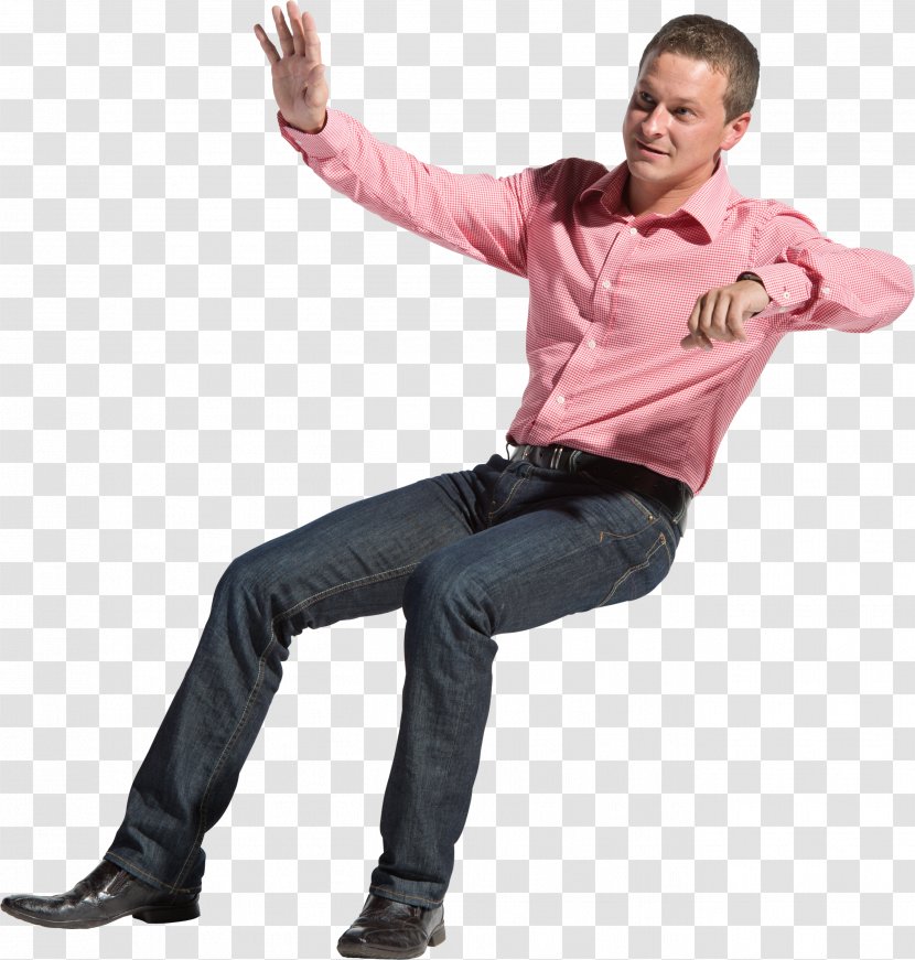 Clothing - Sitting Man Transparent PNG