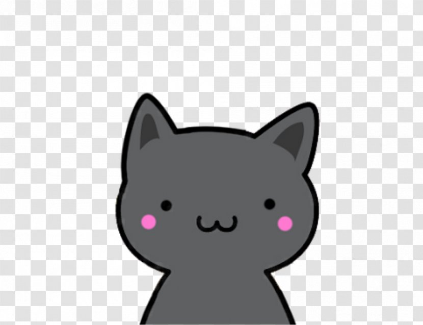 Kitten Cat Clip Art Image - Black - Vicious Background Transparent PNG