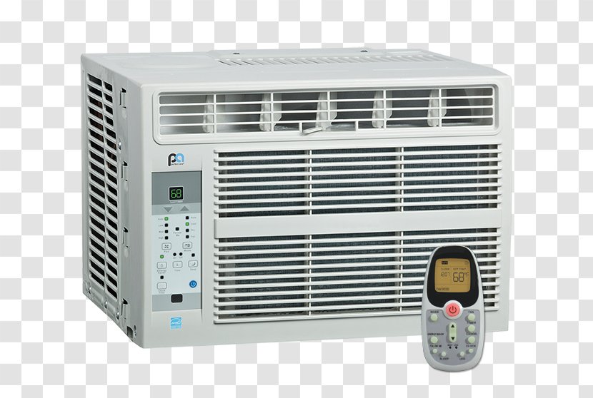 Window Air Conditioning British Thermal Unit Energy Star Efficient Use - Conditioner Transparent PNG