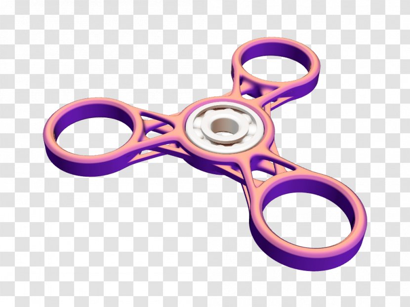 Purple Violet - Computer Hardware - Fidget Spinner Transparent PNG