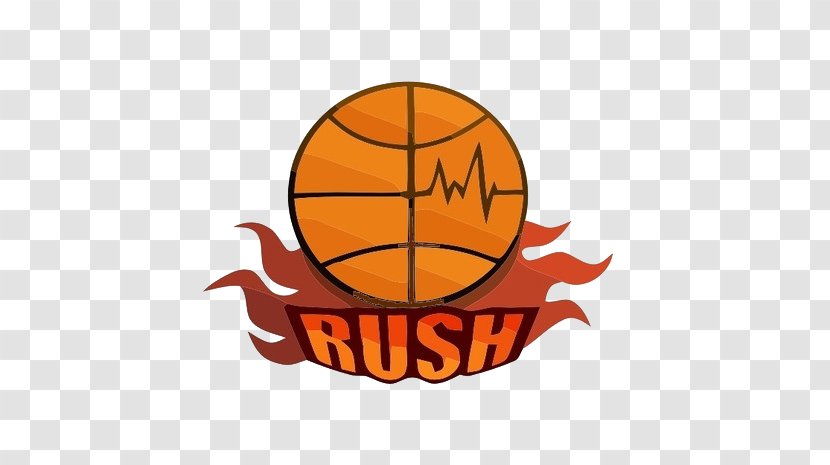 Visual Arts Cartoon Basketball Logo - Ball - Fiery Transparent PNG