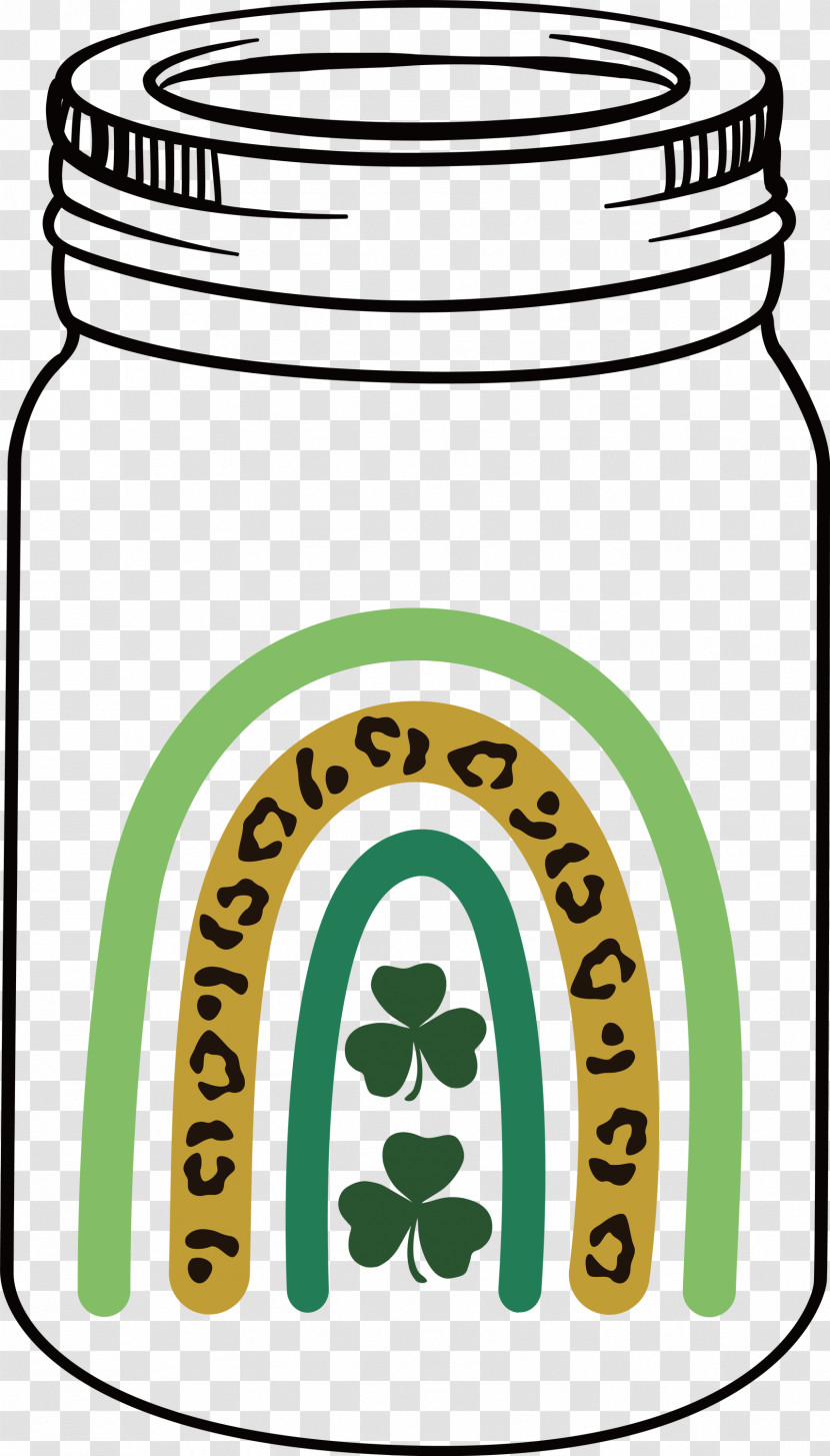 St Patricks Day Mason Jar Transparent PNG