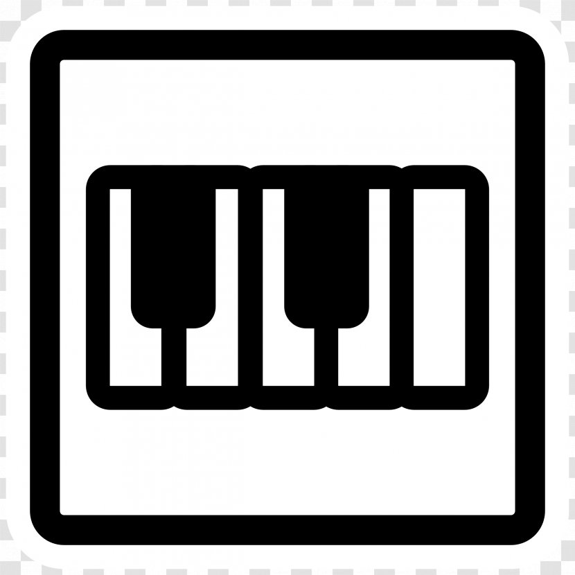 Logo Symbol Area Rectangle Font - Black And White - Vespa Transparent PNG