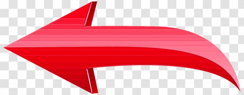 Arrow Red - Fin Transparent PNG
