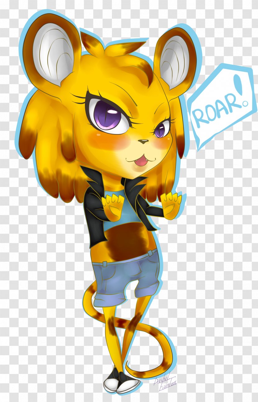 Mammal Cartoon Cat - Art - Roar Transparent PNG