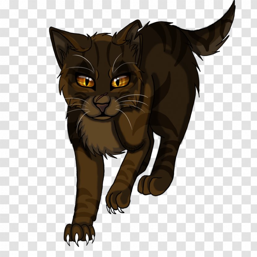 Cat Into The Wild Warriors Tigerstar Firestar - Runningwind - Claw Transparent PNG