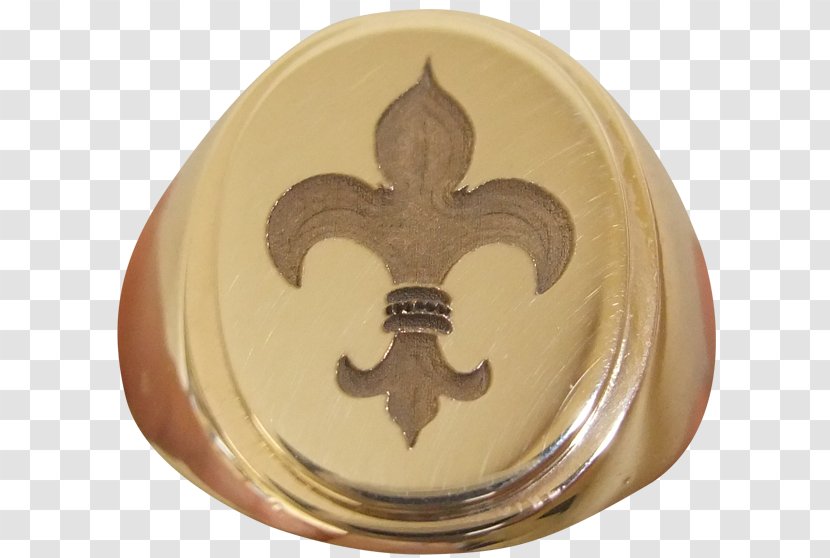 Engraving Chevalière Fleur-de-lis Bijou Gold - Achievement Transparent PNG