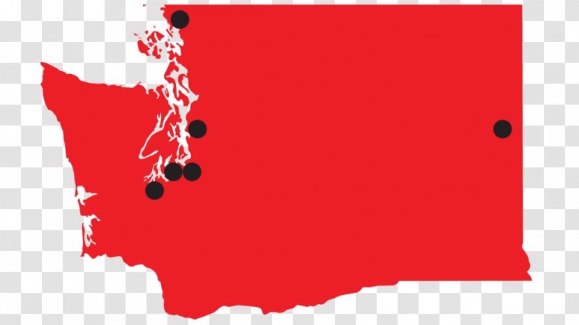 Seattle Western Washington Silhouette - Rectangle Transparent PNG