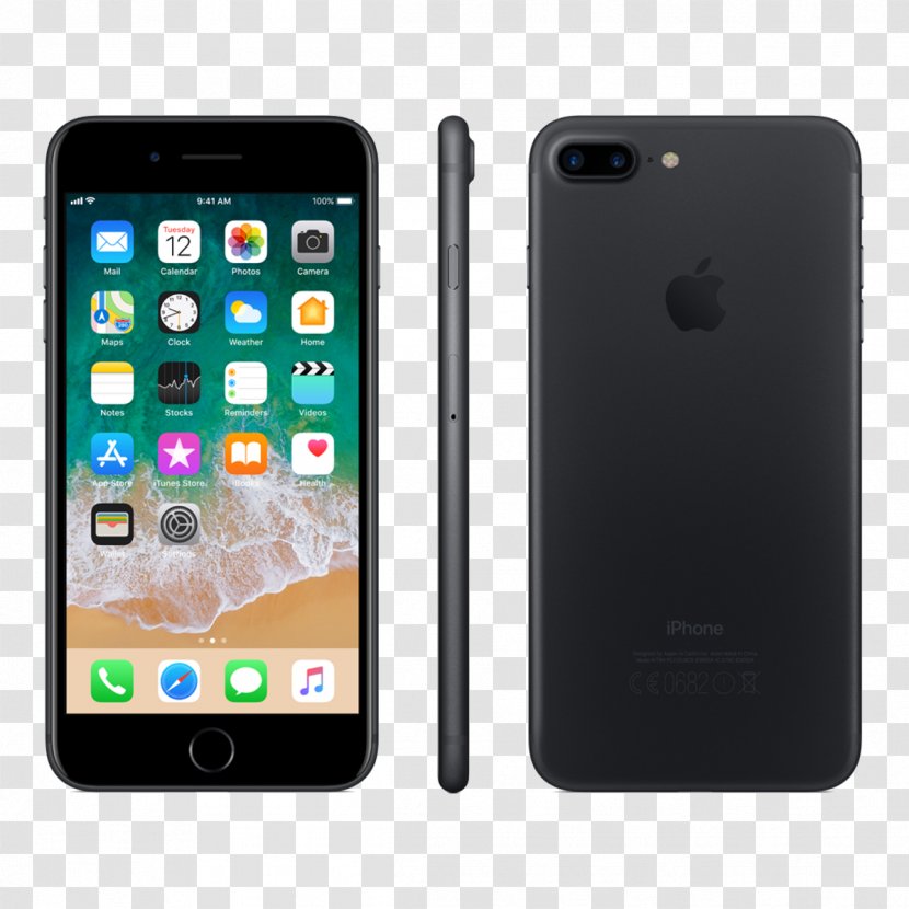 Apple Telephone Unlocked Black - Telephony - Iphone Transparent PNG
