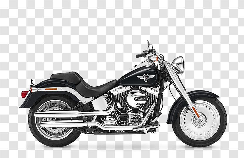 Harley-Davidson FLSTF Fat Boy Softail Motorcycle Ohio - Vehicle Transparent PNG