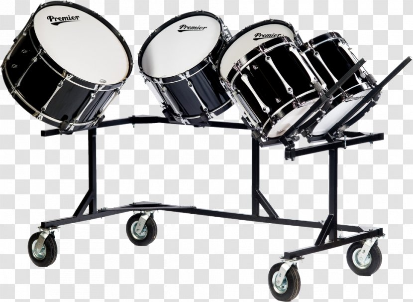 Bass Drums Marching Percussion Timbales Tom-Toms Snare - Accessory - Drum Transparent PNG