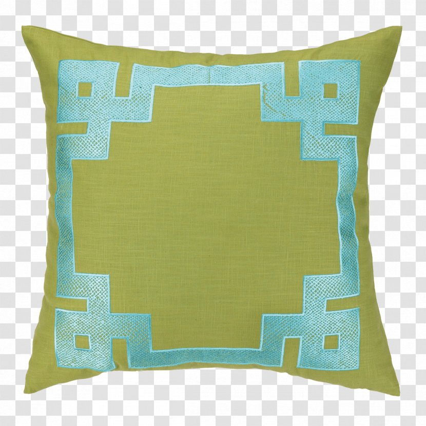 Throw Pillows Room Cushion Bedding - Yellow - Embroidered Envelopes Transparent PNG