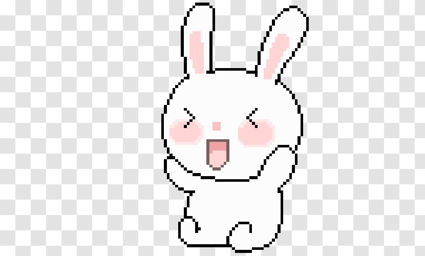 GIF Tenor Pixel Animated Film - Flower - Bunny Animation Transparent PNG