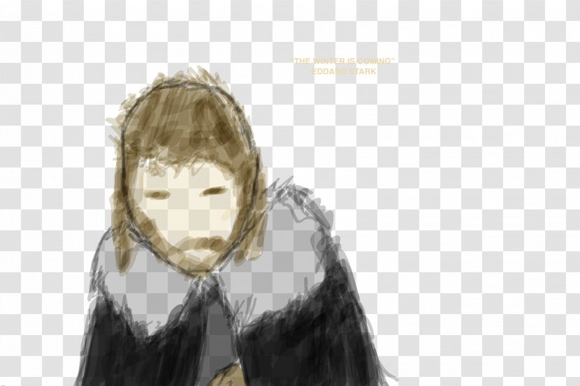 Mouth Cartoon Fur Brown Hair - Ned Stark Transparent PNG