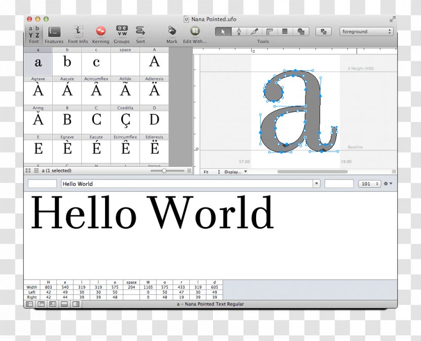 Design Macintosh Typography MacBook Font - Typeface - Editable Transparent PNG