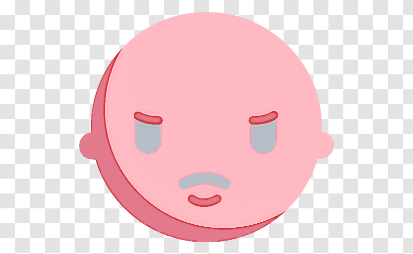 Snout Character Circle Forehead Lips Transparent PNG