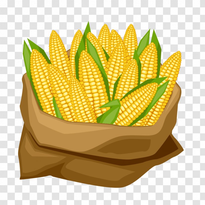 Corn On The Cob Maize Corncob Clip Art - Commodity Transparent PNG