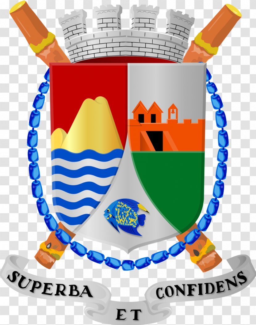 Coat Of Arms Sint Eustatius Public Body Flag - Guadeloupe - Adel Transparent PNG
