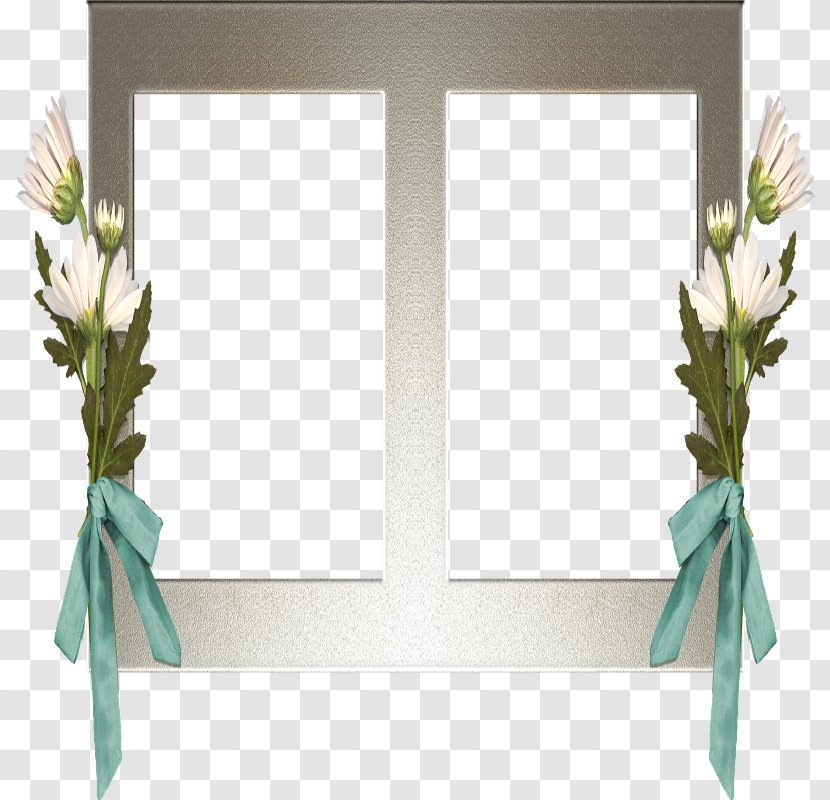 Window Floral Design Picture Frames Rectangle - Ix Transparent PNG