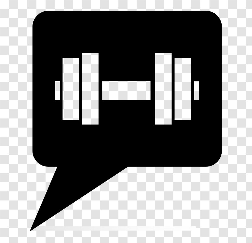 Barbell Weight Training Dumbbell Clip Art - Line - Cliparts Transparent PNG