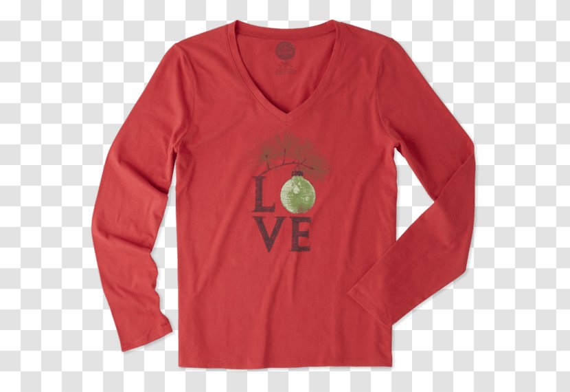 Sleeve T-shirt Sweater Crew Neck Bluza - Shirt Transparent PNG
