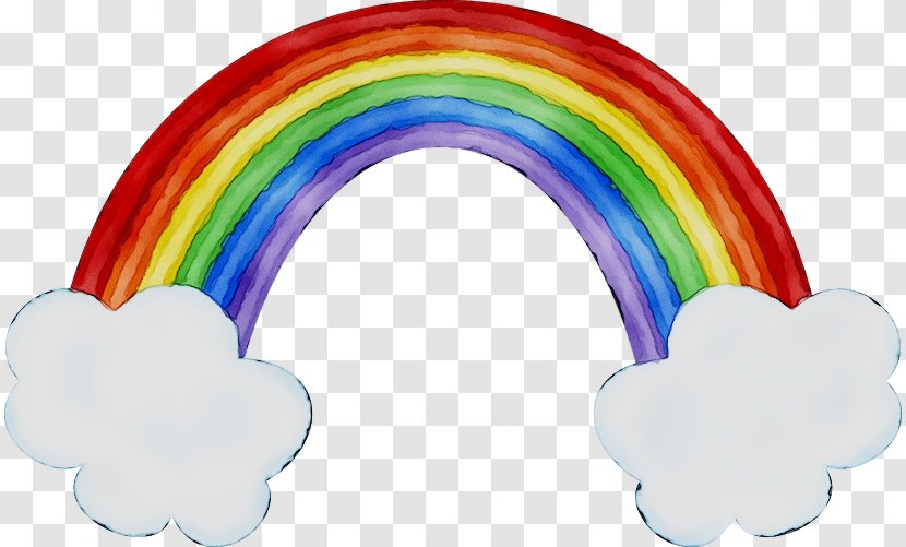 Cloud Iridescence Rainbow Clip Art - Drawing Transparent PNG