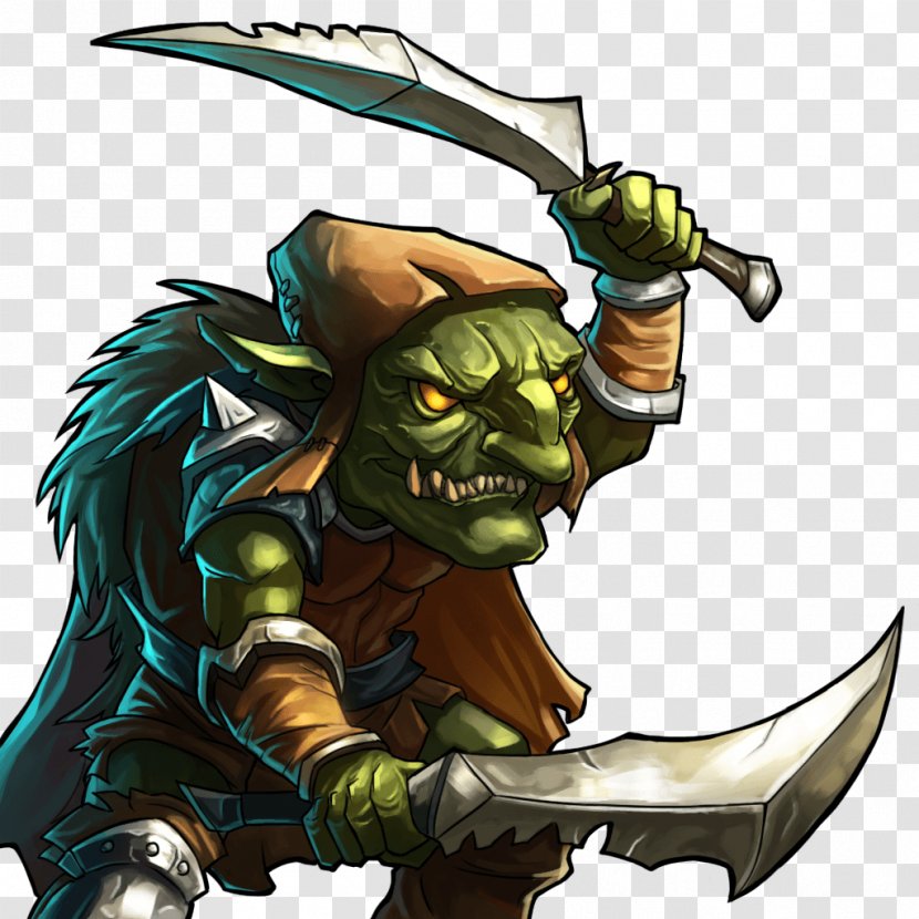 Green Goblin Gems Of War Game - Warlord - Weapon Transparent PNG