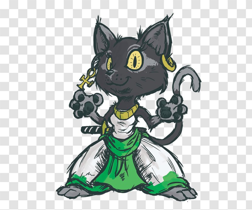 Cat Legendary Creature Cartoon Tail Transparent PNG