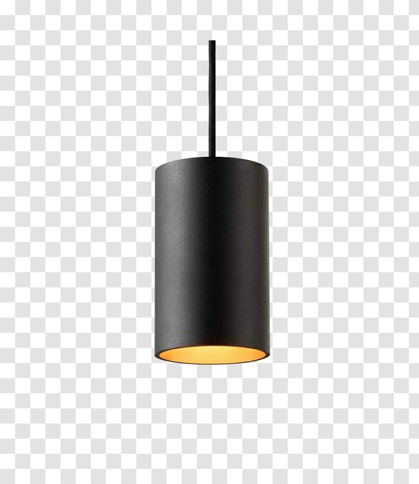 Light Fixture Lamp Pendulum Luminous Flux - Lightemitting Diode - Black Gold Transparent PNG