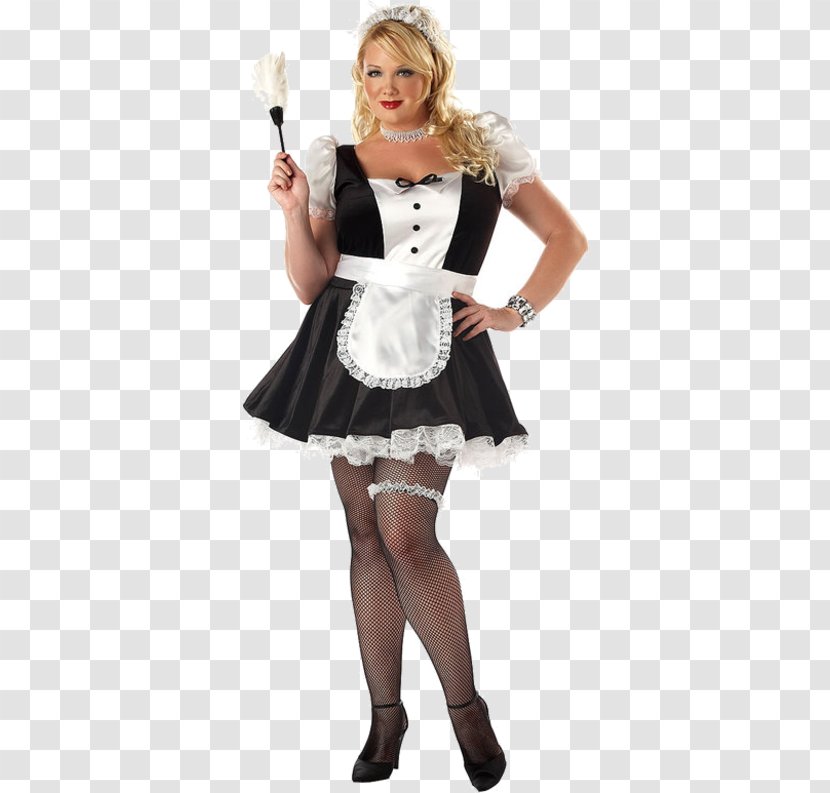 Robe French Maid Costume Party Halloween - Poodle Skirt - Uniform Transparent PNG