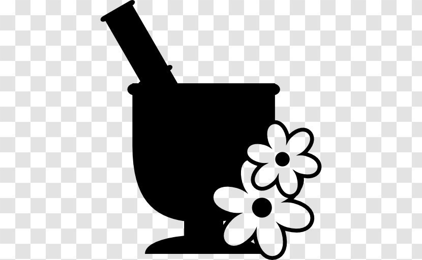 Mortar And Pestle Tool - Silhouette - Ayurveda Transparent PNG