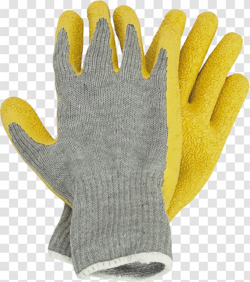 Rubber Glove Latex Natural Medical - Cut Resistant Gloves - Image Transparent PNG