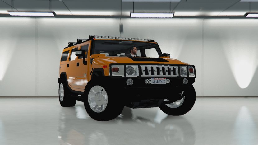 Grand Theft Auto V Car Hummer H2 H3 H1 - Wheel Transparent PNG