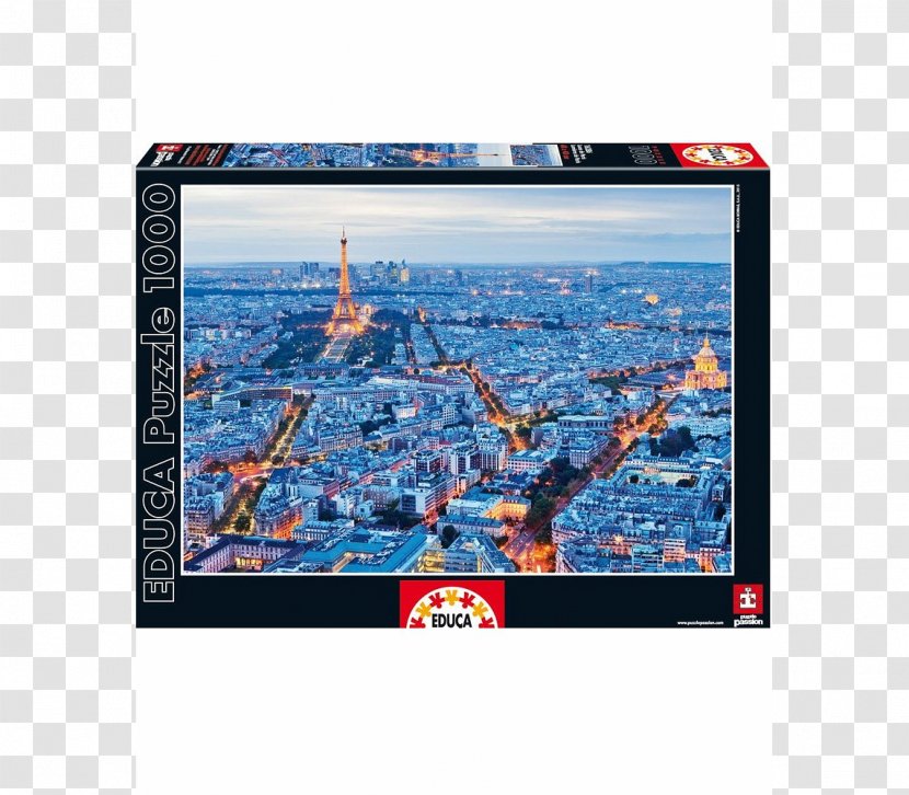 Jigsaw Puzzles Puzz 3D Paris Educa Borràs 4D Cityscape - Media Transparent PNG