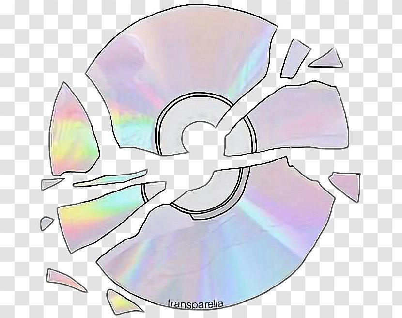 Compact Disc Image Desktop Wallpaper Clip Art - Cartoon - Holographic ...
