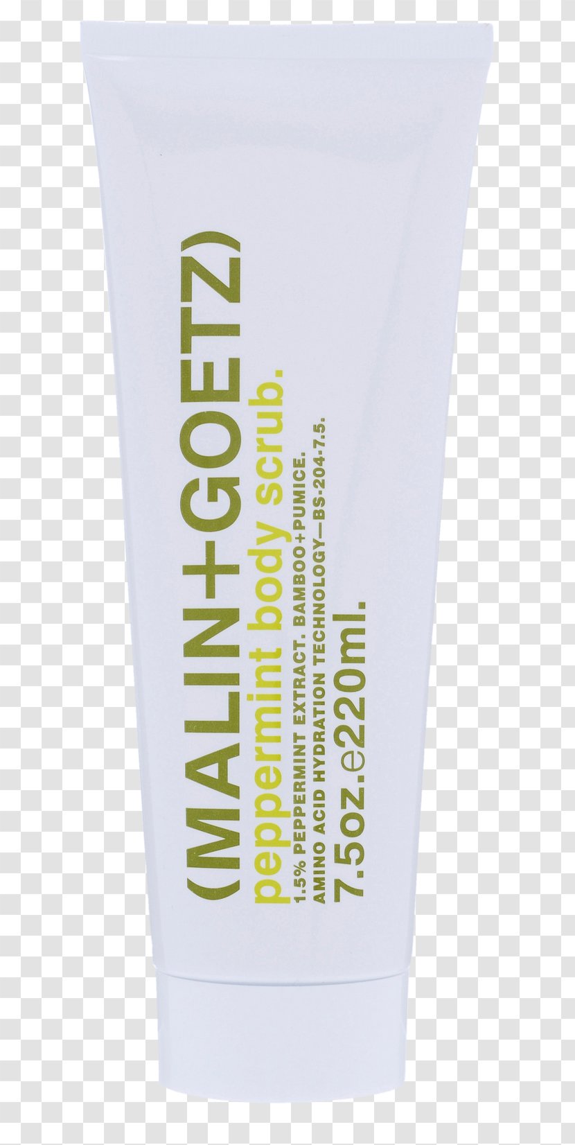MALIN+GOETZ Peppermint Shampoo Shower Gel Lip Balm Hair Care Perfume - Oil - Natural Skin Transparent PNG
