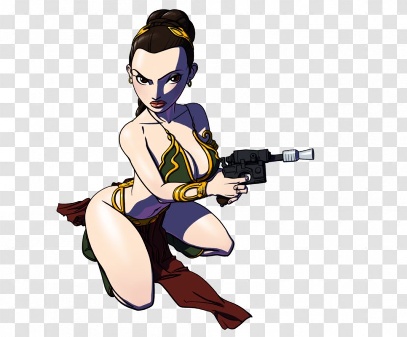 Leia Organa Cartoon Drawing Comics - Slave Art Transparent PNG