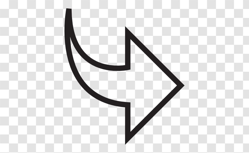 Arrowhead Symbol Clip Art - Black - Trend Icon Transparent PNG