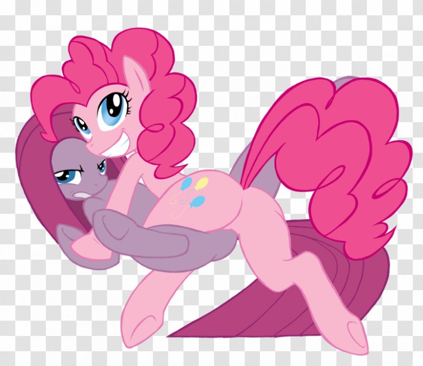 Pinkie Pie Pony Rarity Rainbow Dash Horse - Flower Transparent PNG