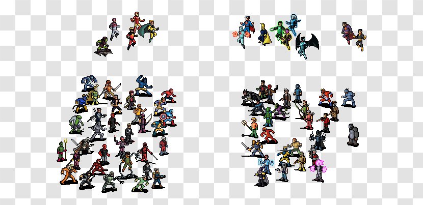 Deathstroke Green Arrow DC Vs. Marvel Pixel Art Comics - Cartoon Transparent PNG