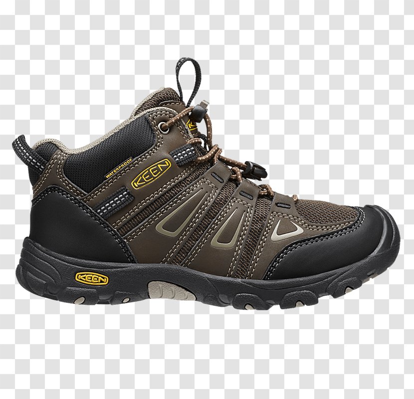 Hiking Boot Shoe Footwear Keen Oakridge Mid WP Mens Boots Transparent PNG