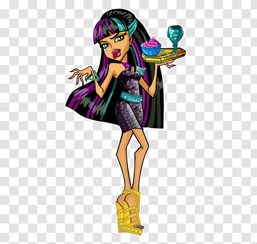 Monster High Cleo De Nile Doll Draculaura - Fairy Transparent PNG