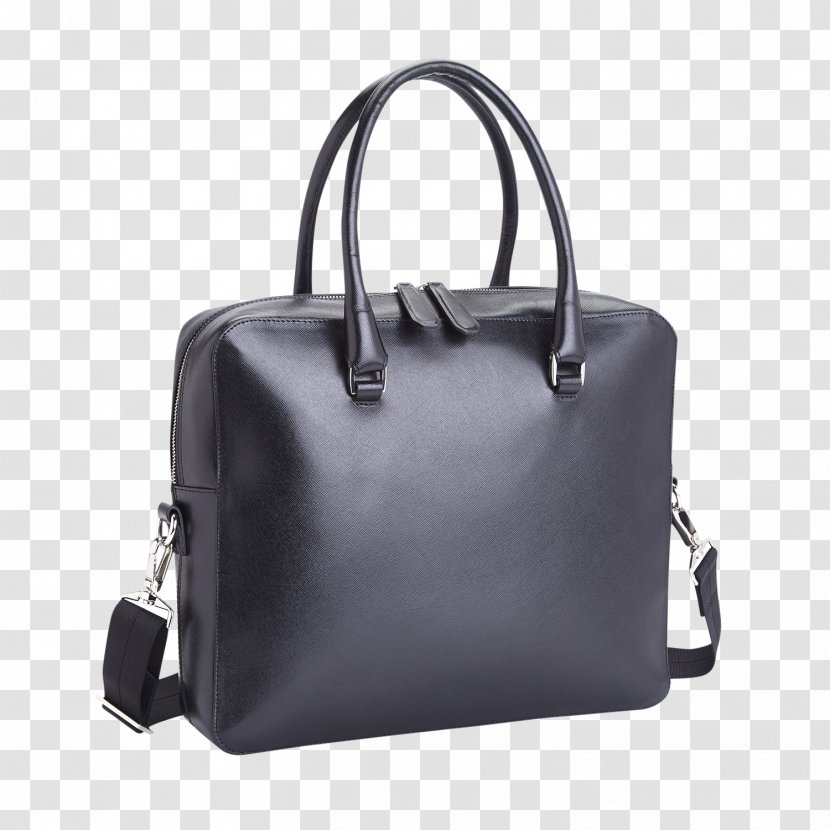Briefcase Leather Handbag Tote Bag - Messenger Bags - Genuine Transparent PNG
