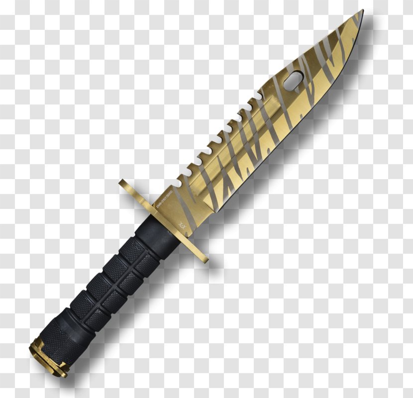 Bowie Knife Counter-Strike: Global Offensive Hunting & Survival Knives Source - Scabbard - Steel Teeth Collection Transparent PNG