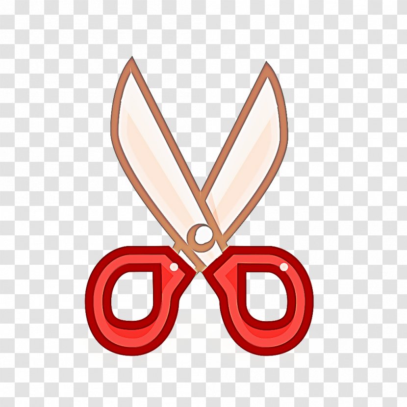 Scissors Cartoon - Logo - Office Supplies Transparent PNG