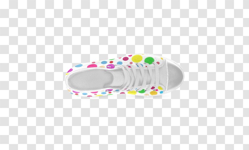 Shoe Product Walking - Footwear - Polka Dot Shoes Transparent PNG