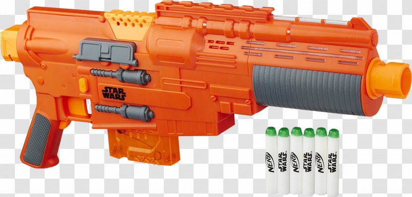NERF Star Wars Rogue One Sergeant Jyn Erso Deluxe Blaster Nerf - Toy Transparent PNG