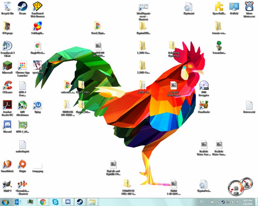 Colorful Animals Color Animal Desktop Wallpaper Display Resolution - Highdefinition Video - Cock Transparent PNG